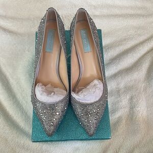 Betsey Johnson Rhinestone High Heels